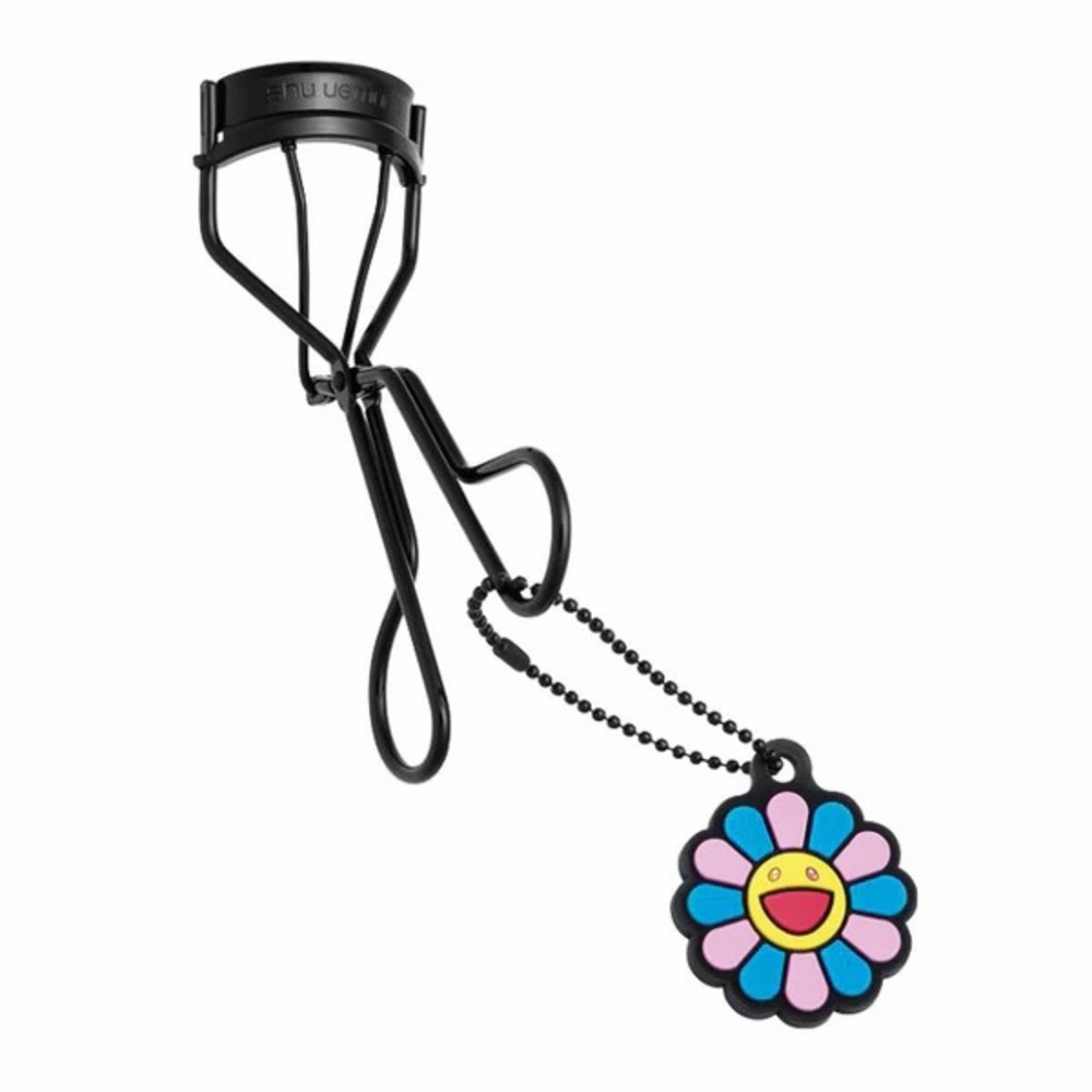 NEW Shu Uemura Murakami Eyelash Curler Cosmic Black Flower LIMITED EDITION